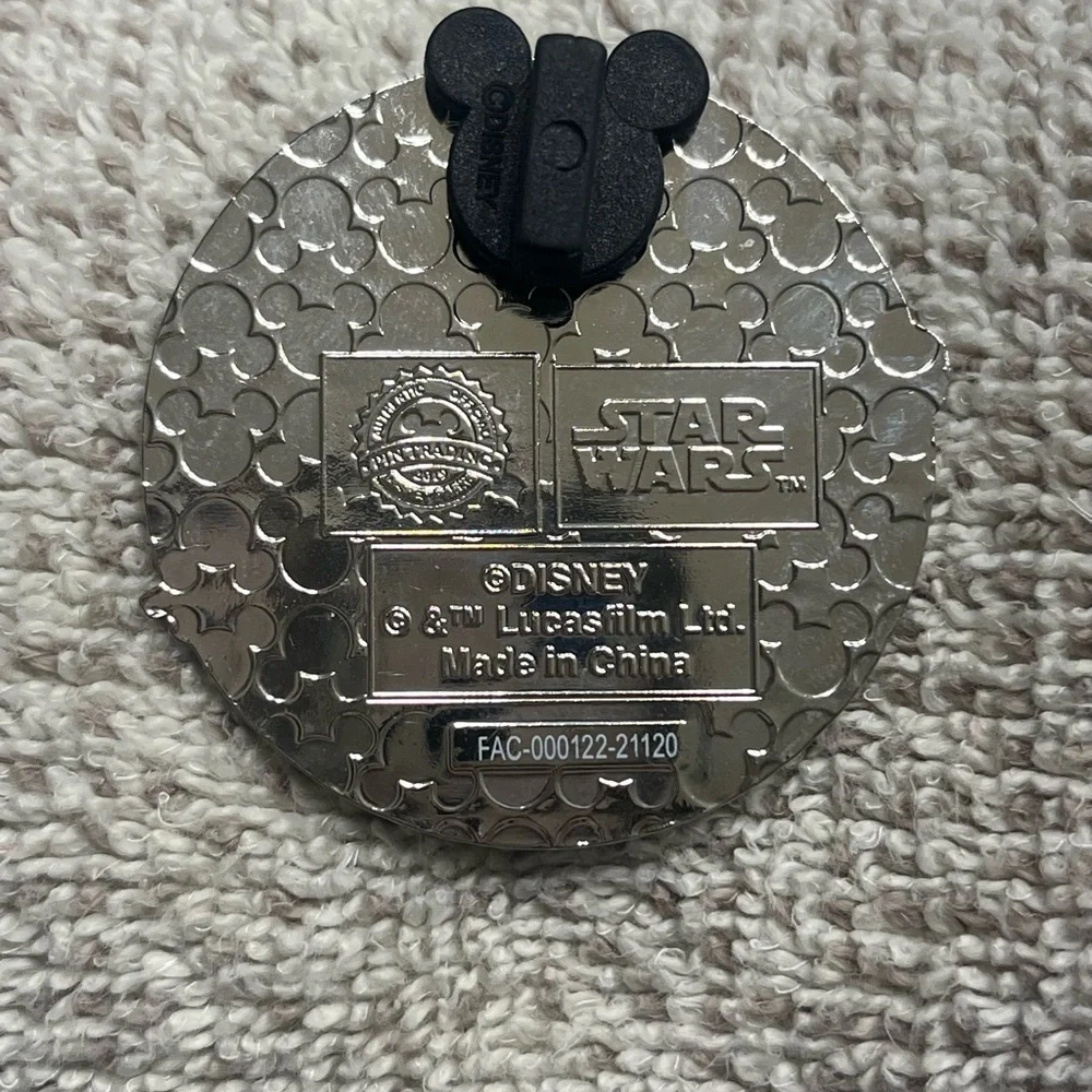 Blue and Silver Star Wars Pin